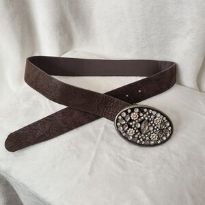 Belt With Rhinestone